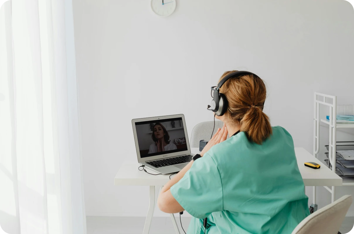suivi distance virtual care cabinet drome collines